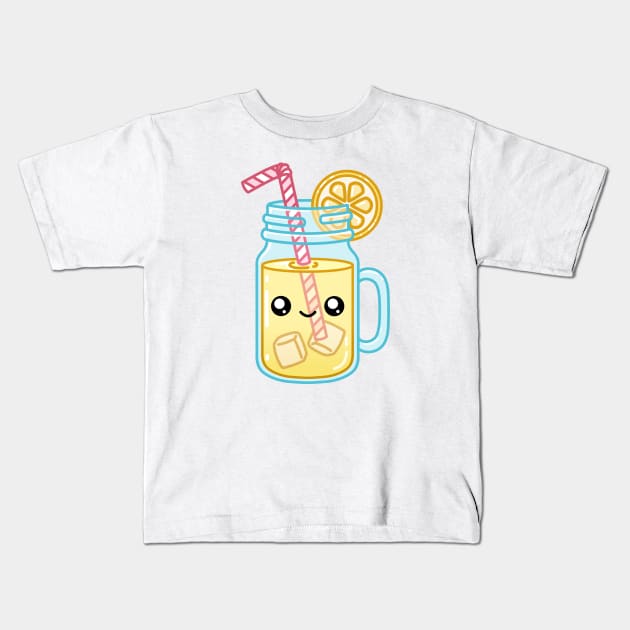 Cute Lemonade Kids T-Shirt by RosemaryRabbit